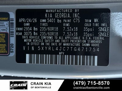 2026 Kia Sorento S