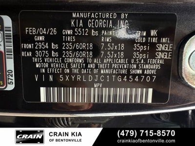 2026 Kia Sorento S