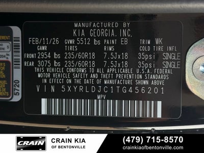 2026 Kia Sorento S