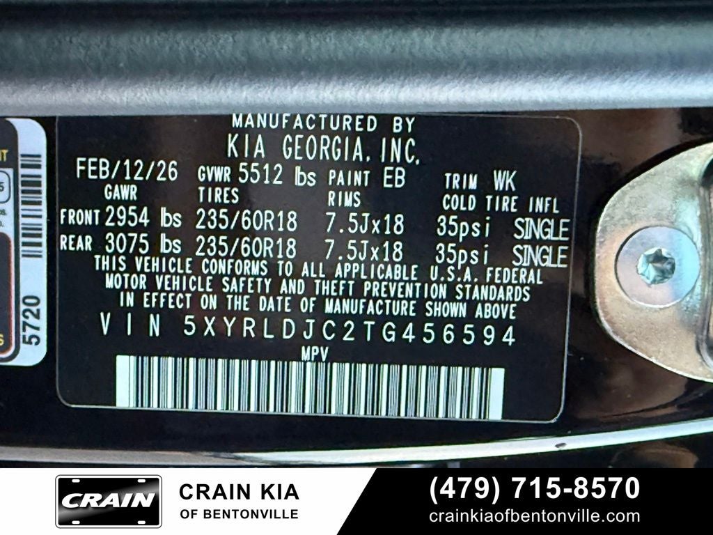 2026 Kia Sorento S