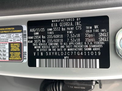 2026 Kia Sorento S