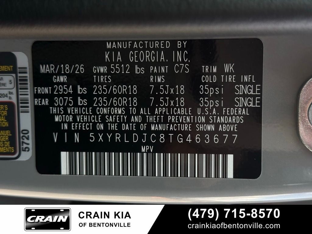 2026 Kia Sorento S