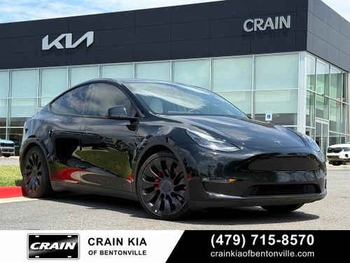 2022 Tesla Model Y Performance - AWD / CLEAN CARFAX / WHITE INTERIOR
