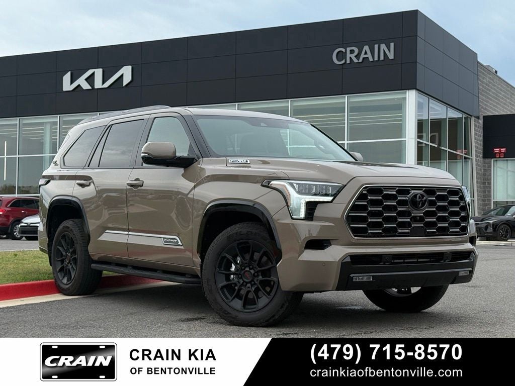 2026 Toyota Sequoia Platinum - 4WD / PANORAMIC SUNROOF / ONE OWNER