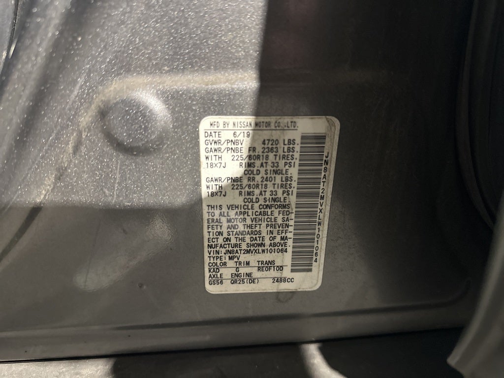 2020 Nissan Rogue SV - AWD / CARFAX ONE OWNER