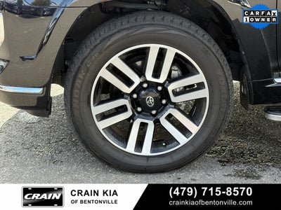 2022 Toyota 4Runner Limited - 4WD / SUNROOF / CLEAN CARFAX / ONE OWNER