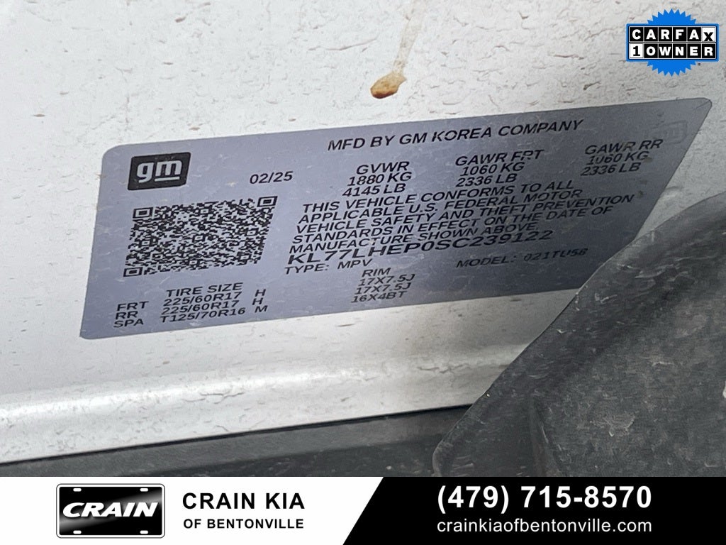 2025 Chevrolet Trax LT - CLEAN CARFAX / ONE OWNER