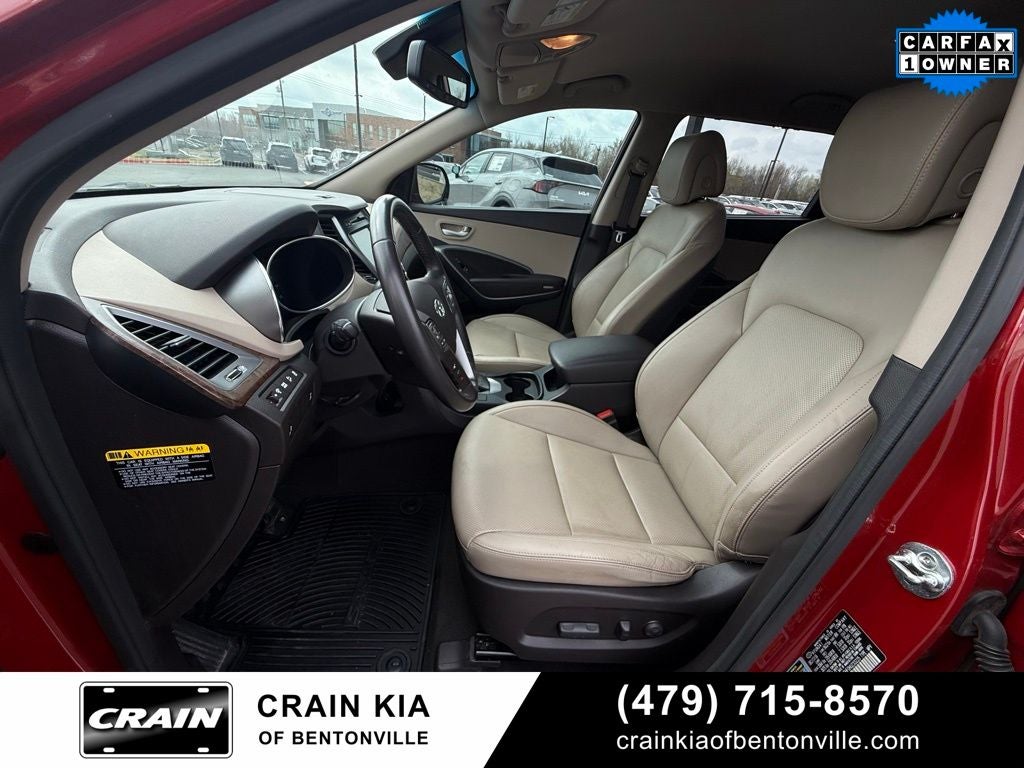 2017 Hyundai Santa Fe Limited - AWD / ONE OWNER / LEATHER