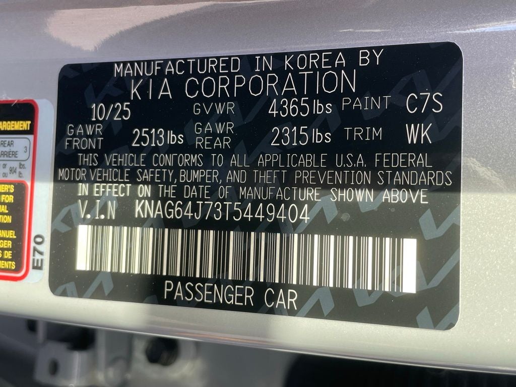 2026 Kia K5 GT-Line
