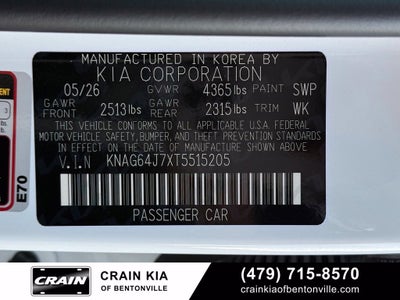 2026 Kia K5 GT-Line