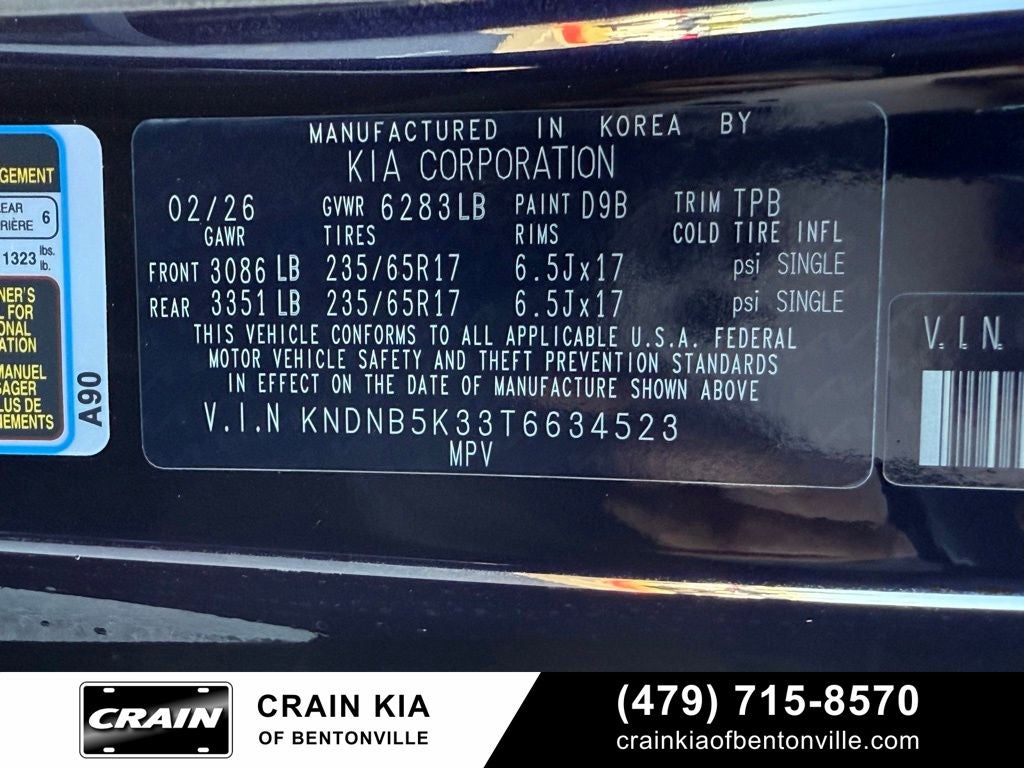 2026 Kia Carnival LXS