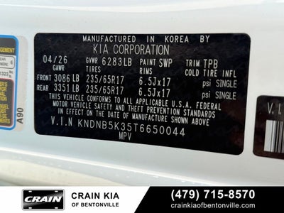 2026 Kia Carnival LXS
