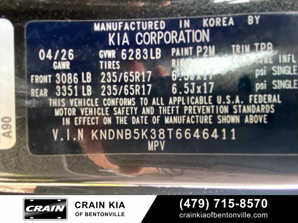 2026 Kia Carnival LXS