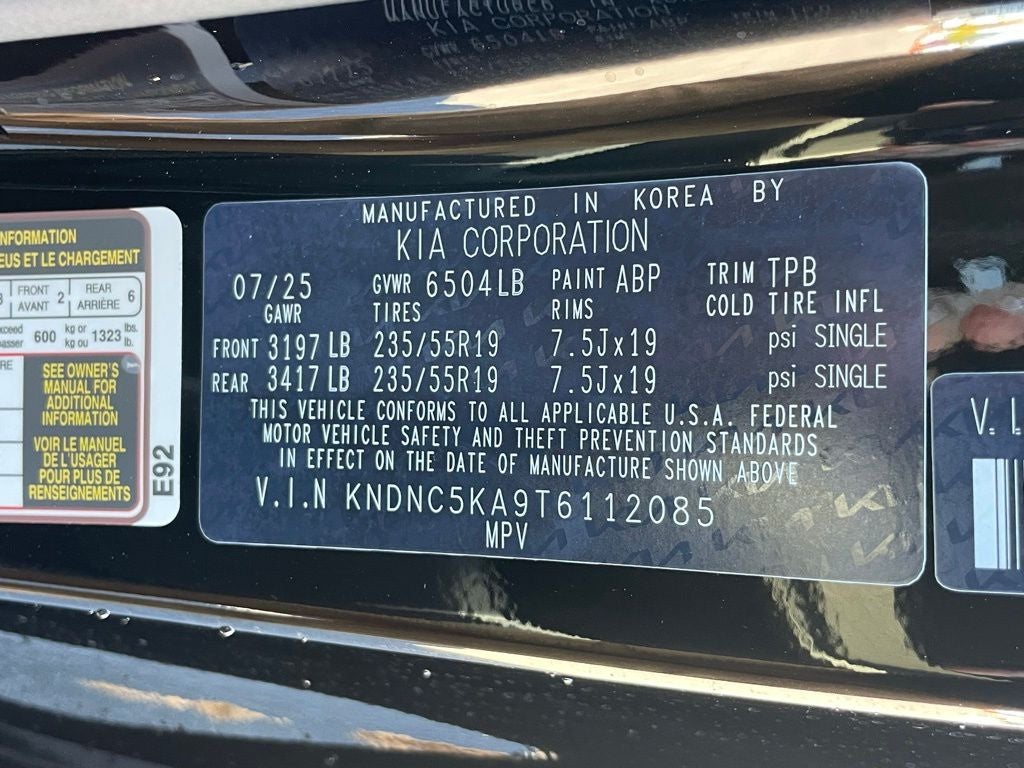 2026 Kia Carnival Hybrid EX