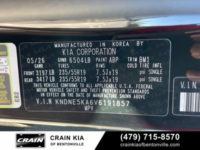 2027 Kia Carnival Hybrid SX Prestige