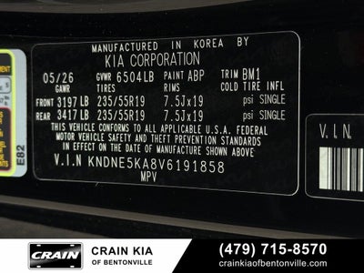 2027 Kia Carnival Hybrid SX Prestige