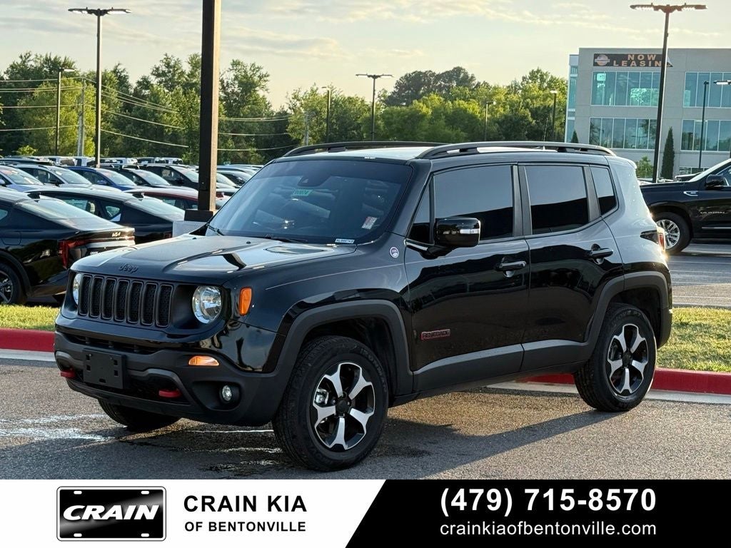 2022 Jeep Renegade Trailhawk - 4WD / PANORAMIC SUNROOF / ONE OWNER