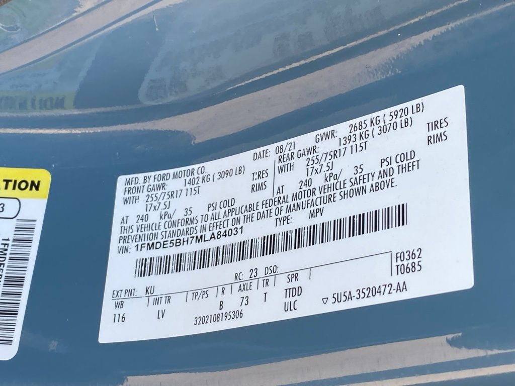 2021 Ford Bronco Big Bend