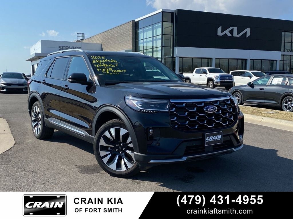 2025 Ford Explorer Platinum 4X4 / HEATED SEATS / NAV