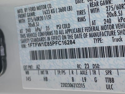 2023 Ford F-150 Lariat HEATED SEATS / 4X4
