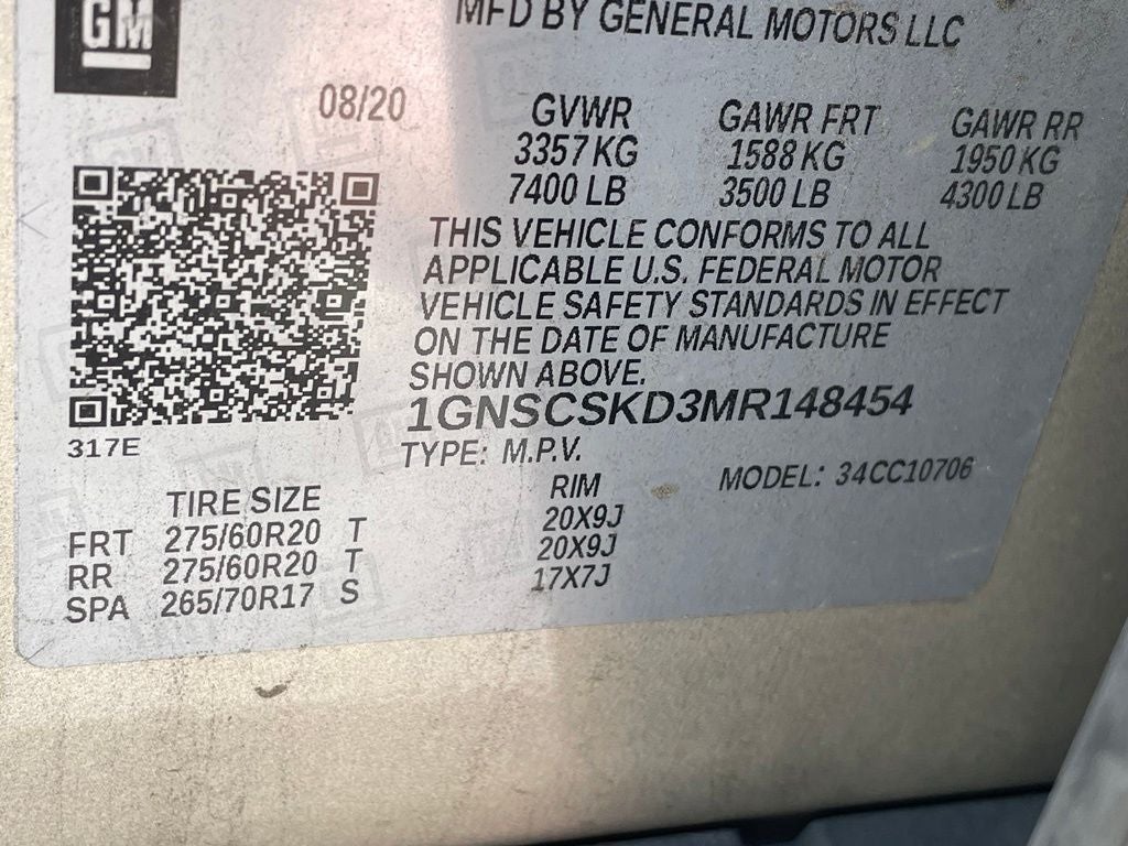 2021 Chevrolet Tahoe Premier BOSE AUDIO / HEATED SEATS / LEATHER