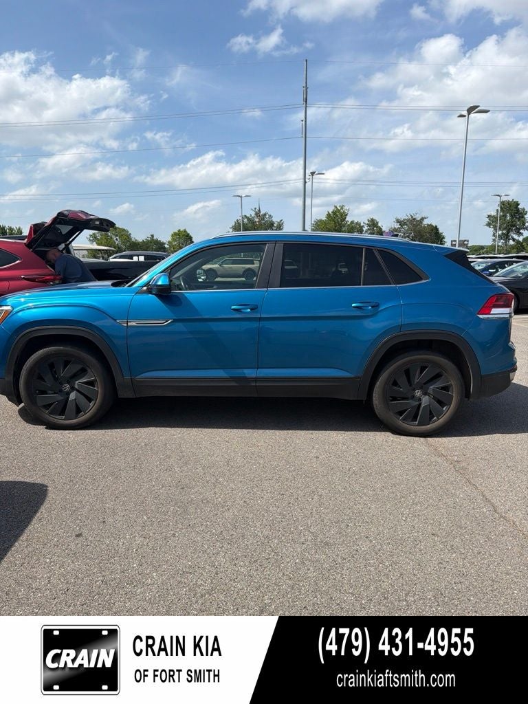 2024 Volkswagen Atlas Cross Sport 2.0T SE w/Technology AWD / ONE OWNER / LEATHER