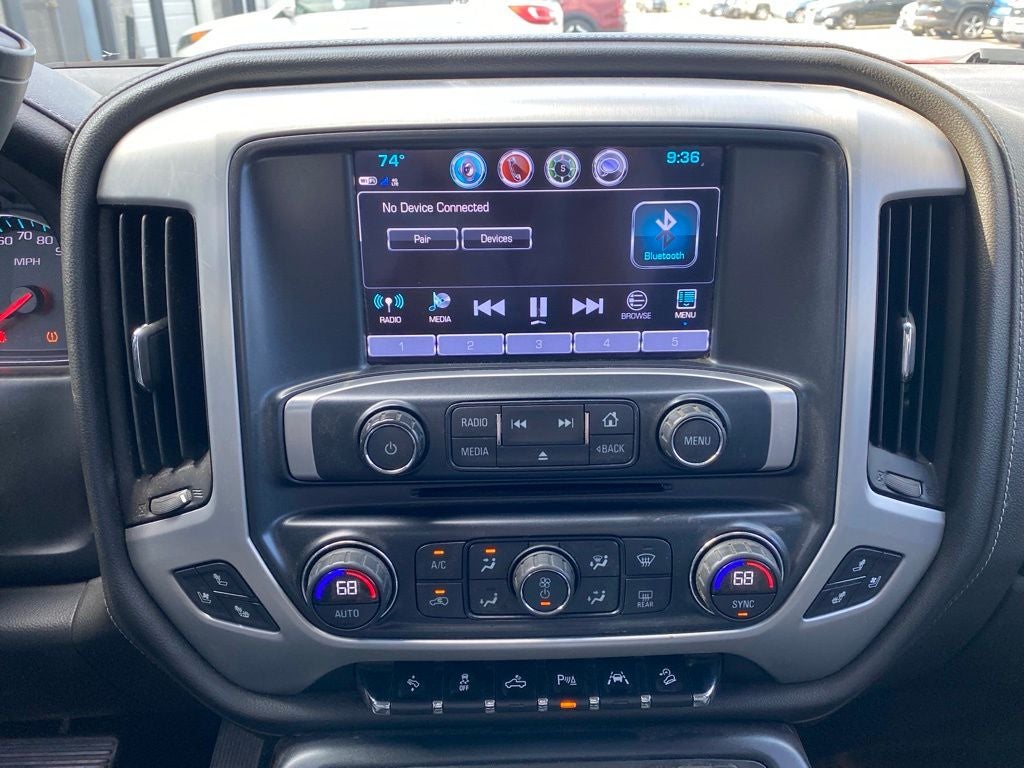 2017 GMC Sierra 1500 SLT 4X4 / LEATHER / CLEAN CARFAX