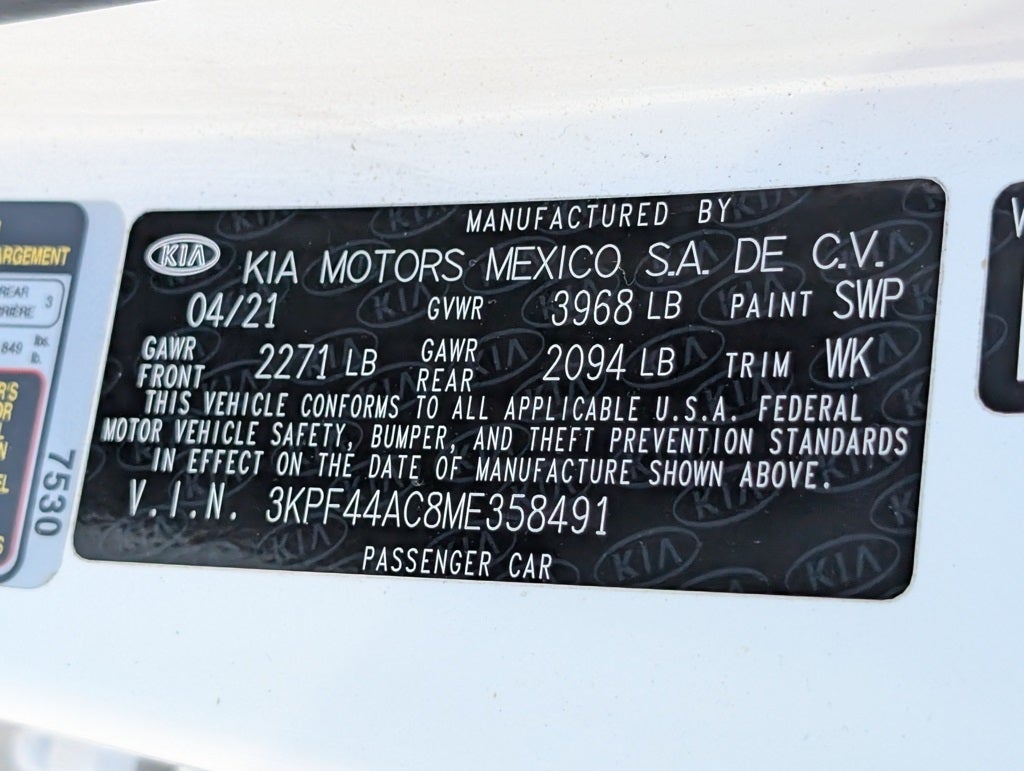 2021 Kia Forte GT PREMIUM AUDIO