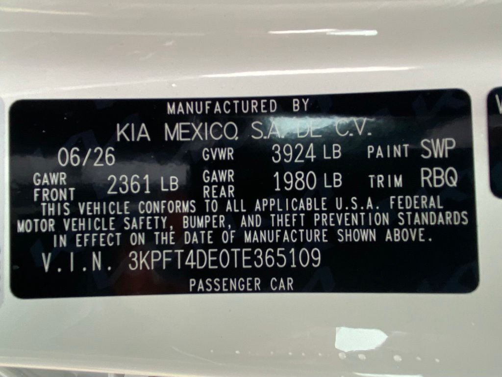 2026 Kia K4 LX