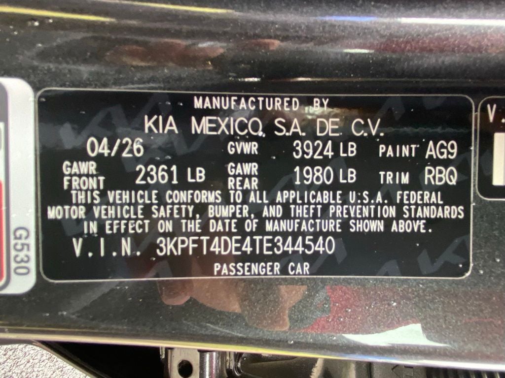 2026 Kia K4 LX