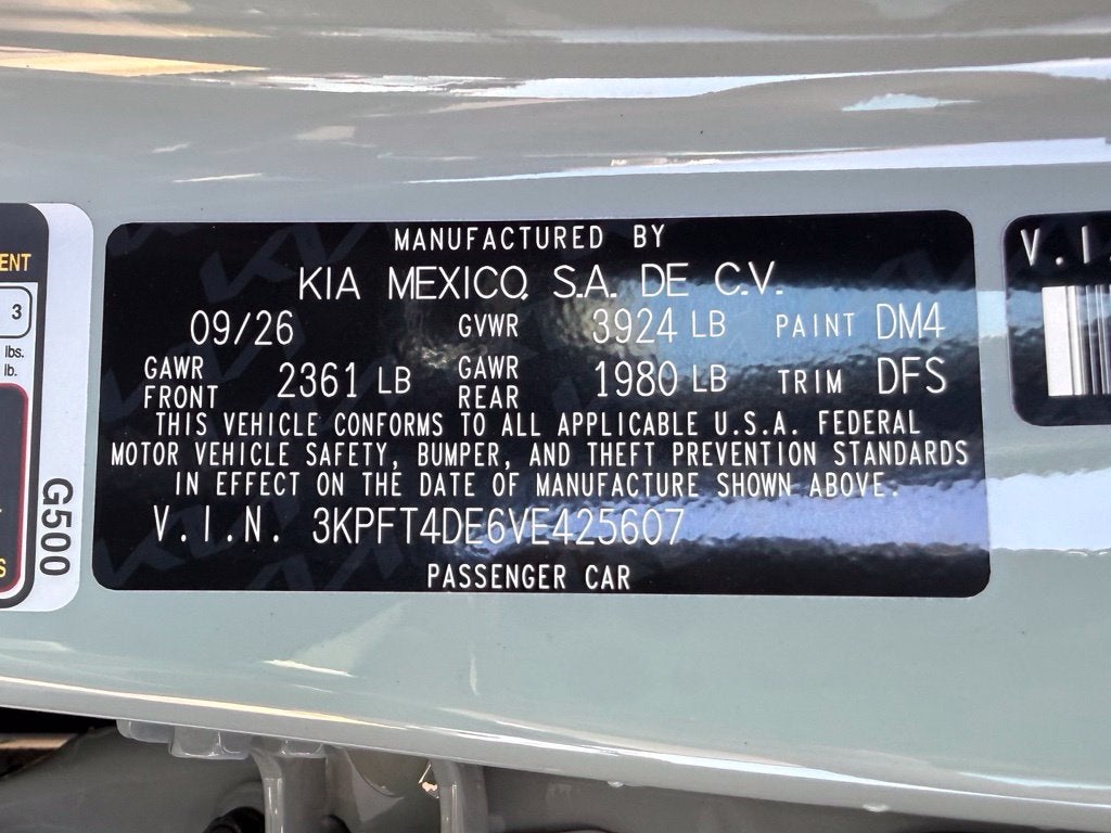 2027 Kia K4 LXS