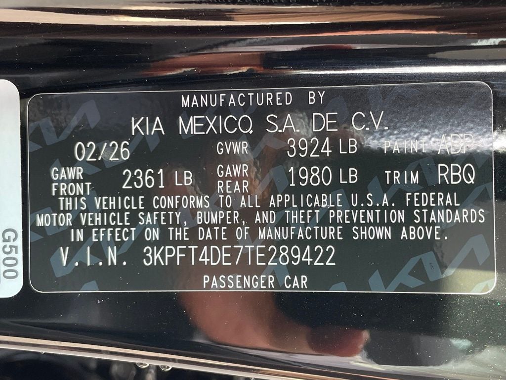 2026 Kia K4 LXS