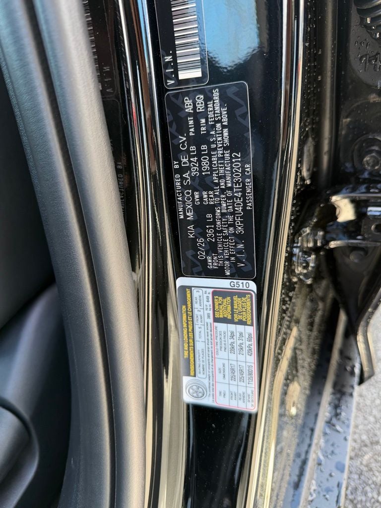 2026 Kia K4 EX