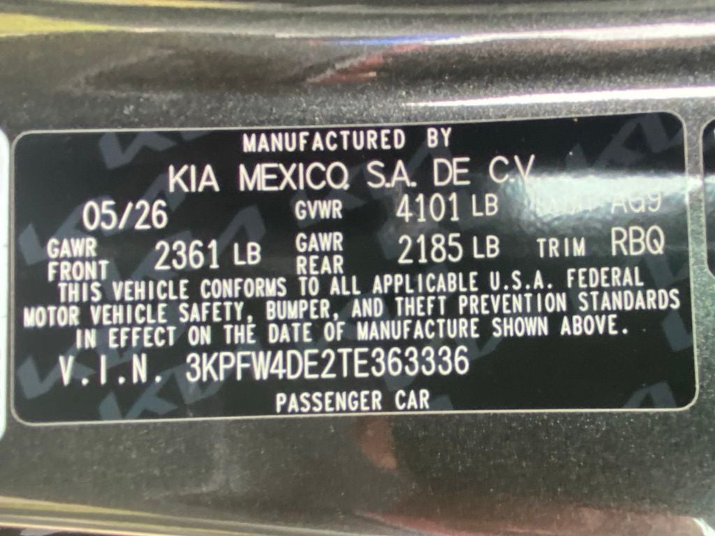 2026 Kia K4 GT-Line