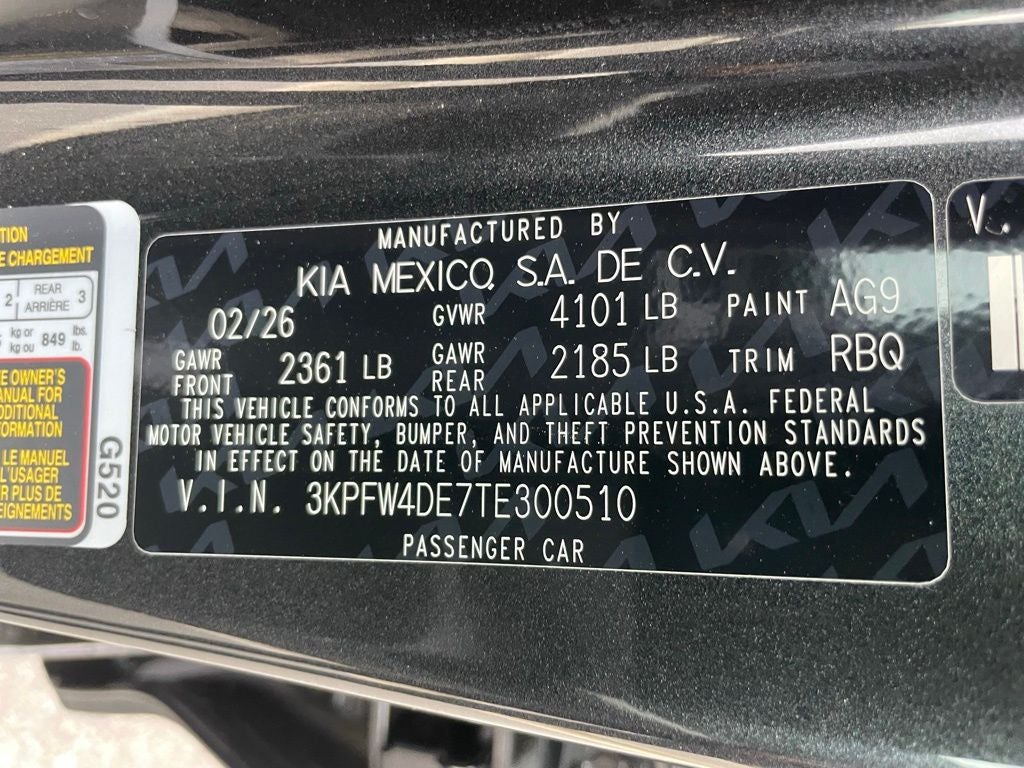 2026 Kia K4 GT-Line