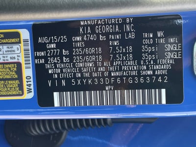 2026 Kia Sportage EX