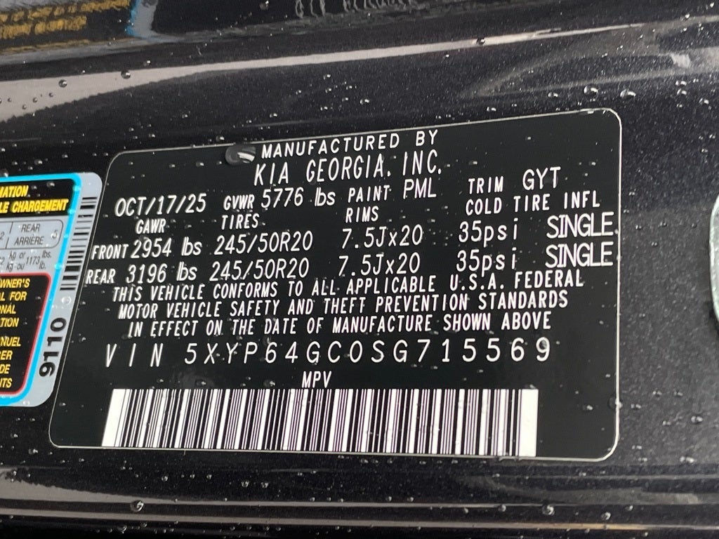 2025 Kia Telluride S