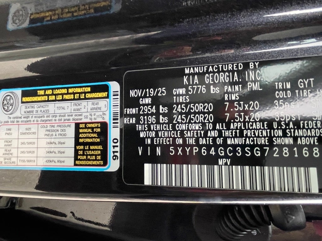 2025 Kia Telluride S