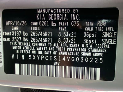 2027 Kia Telluride X-Line EX