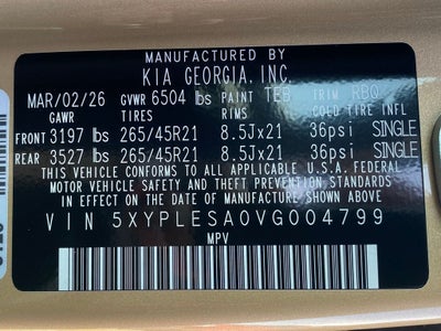 2027 Kia Telluride X-Line SX-Prestige