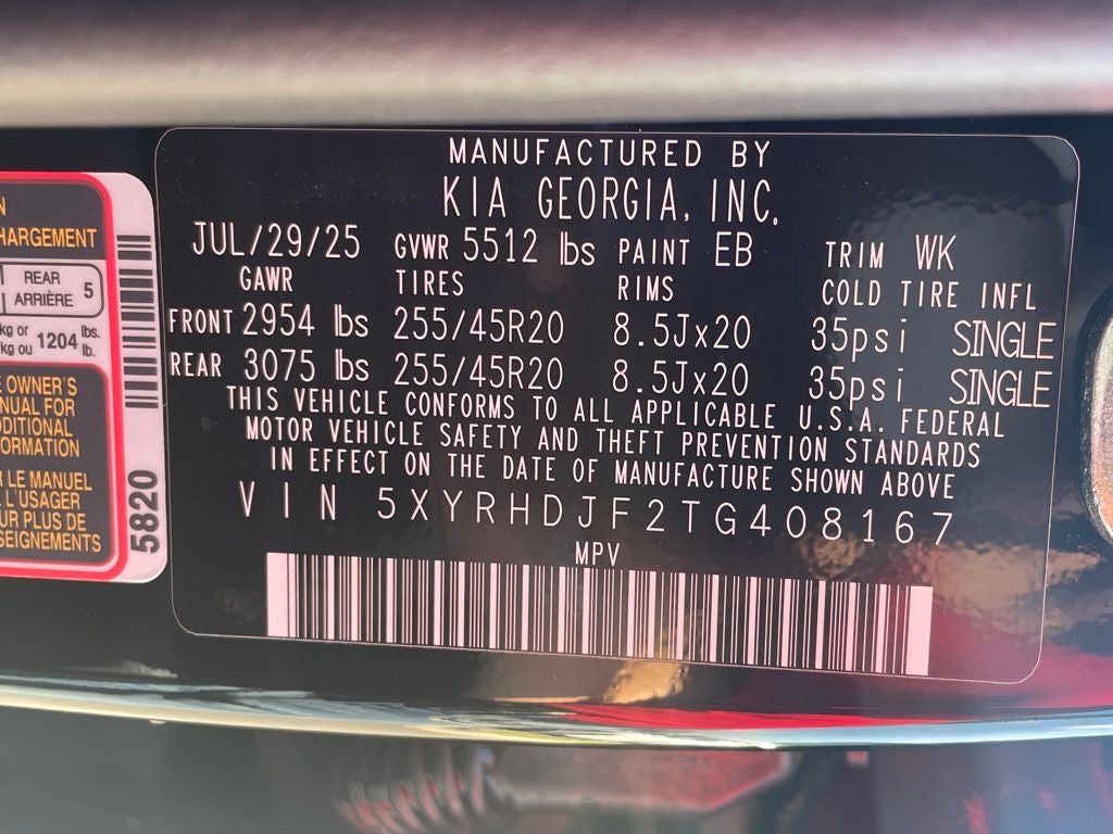 2026 Kia Sorento EX