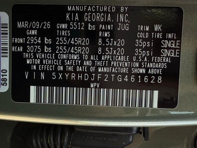 2026 Kia Sorento X-Line EX