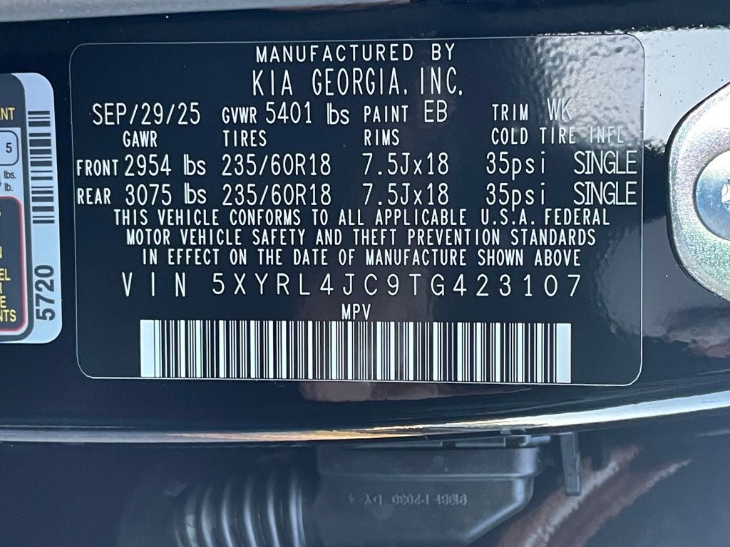 2026 Kia Sorento S