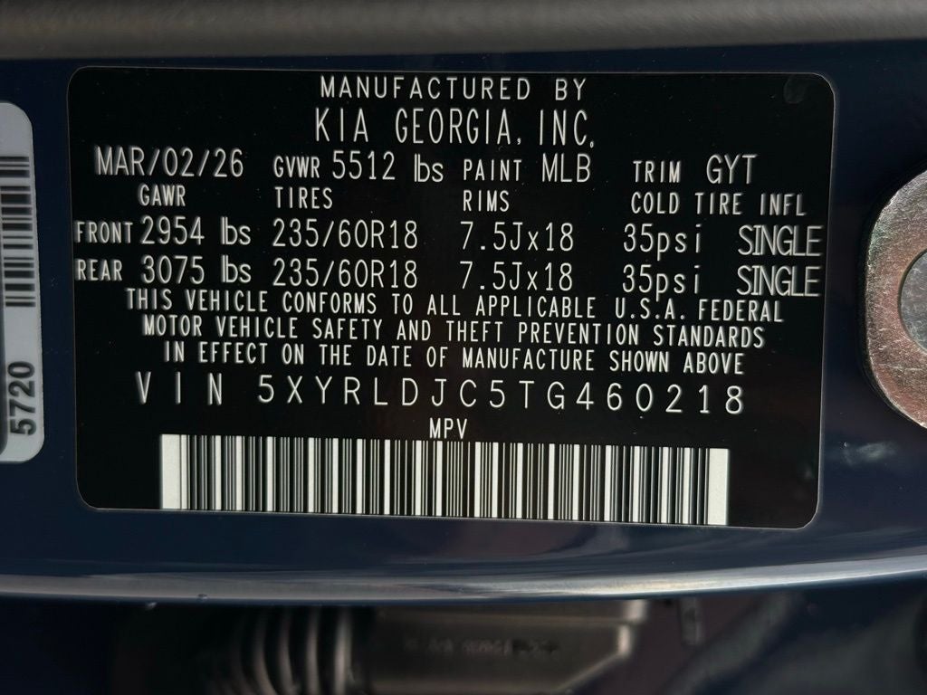 2026 Kia Sorento S