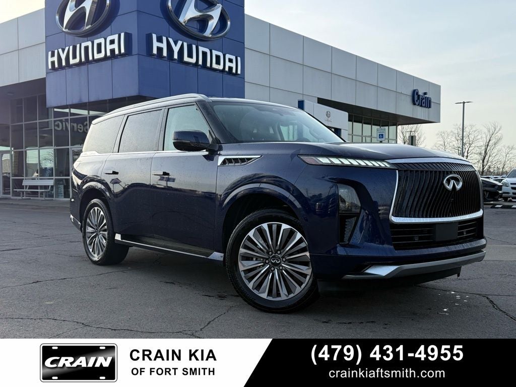 2025 INFINITI QX80 SENSORY HEATED SEATS / MOONROOF / ONE OWNER
