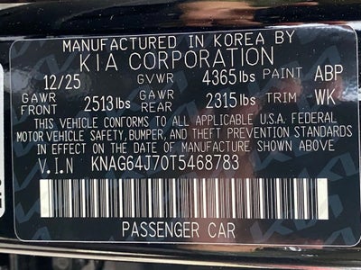 2026 Kia K5 GT-Line
