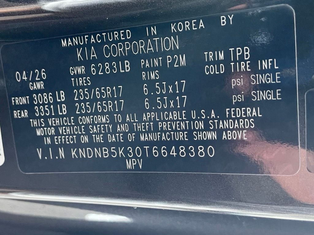 2026 Kia Carnival LXS