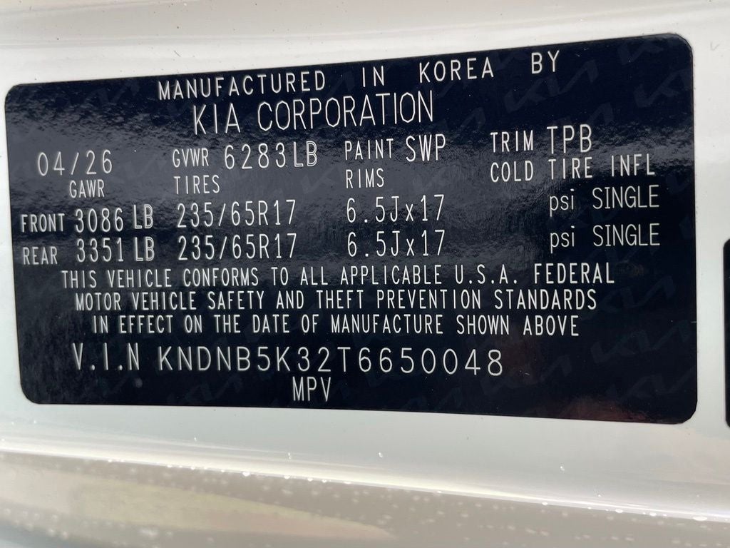 2026 Kia Carnival LXS