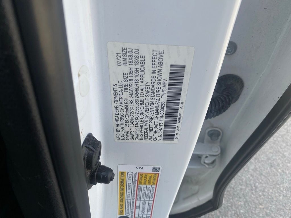 2022 Honda Pilot EX-L