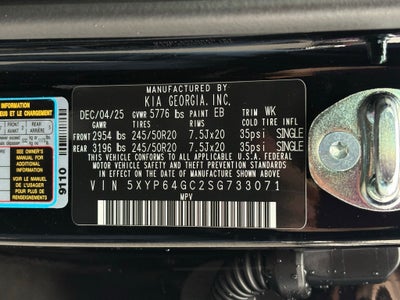 2025 Kia Telluride S